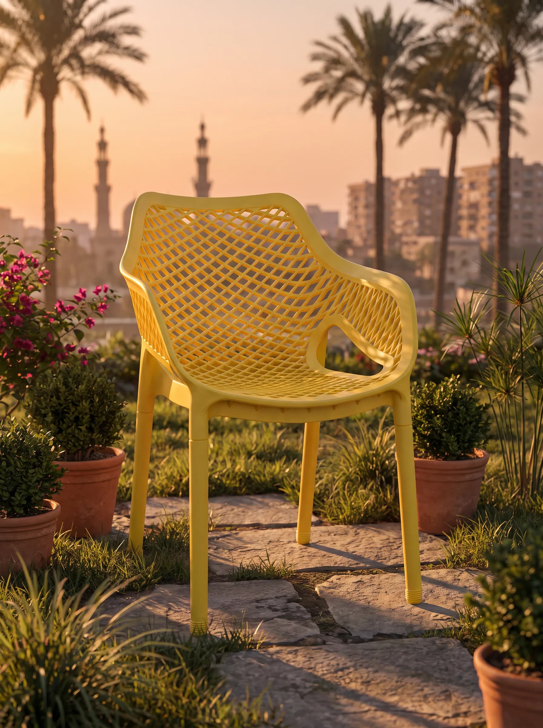 كرسى أصفر — Yellow